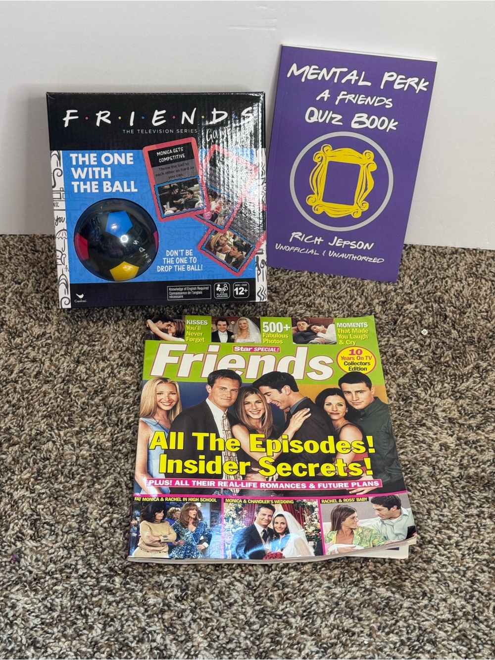 Friends The One With The Ball Game, Trivia Book and Magazine